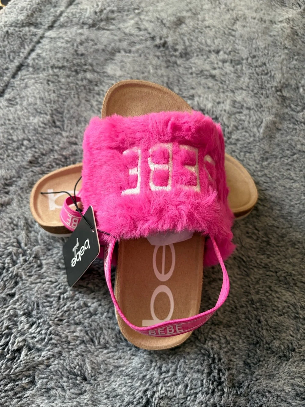 bebe vibrant fuzzy